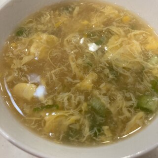 簡単♪豆腐と卵の中華スープ